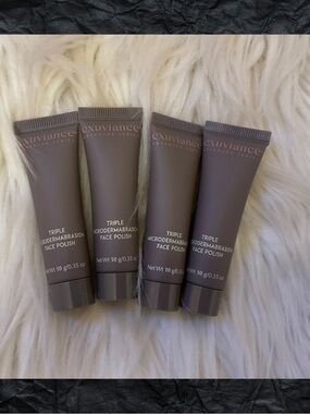 Exuviance Triple Microdermabrasion Face Polish  - New x4 Mini